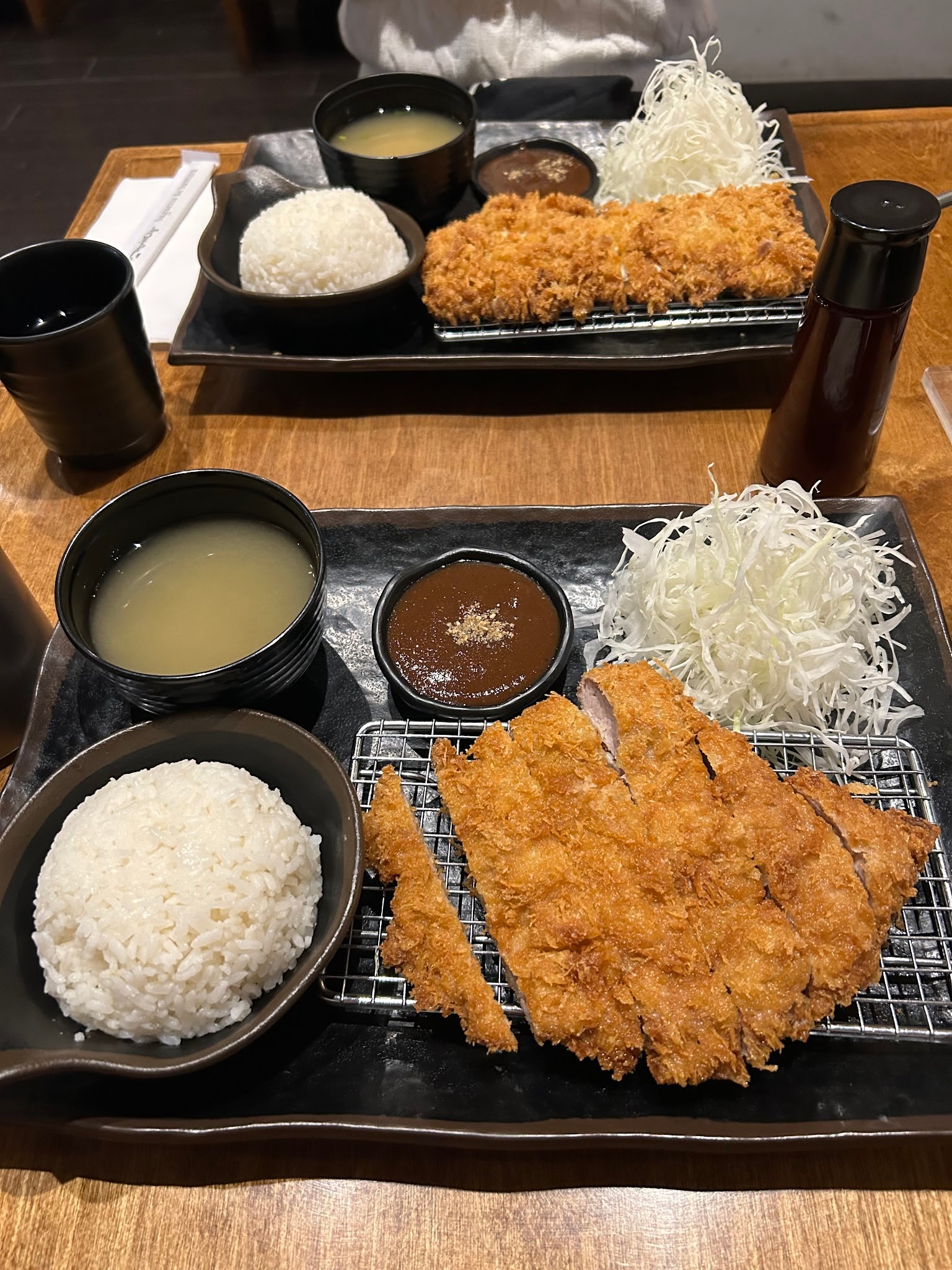 トロントのダウンタウンで食べた美味しいカツの写真