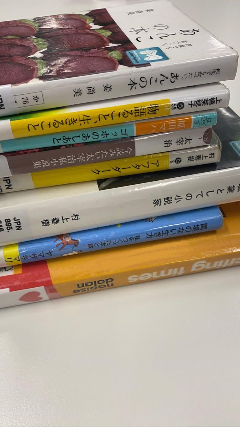 メルボルンのライブラリーにある日本語の蔵書