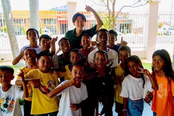 東ティモールでの教育支援ボランティア