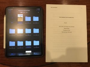 大学の授業にはiPadが便利